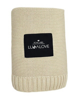 Bambusowy koc Milk coffee beż LL0355-Lullalove, kocyki dla dzieci