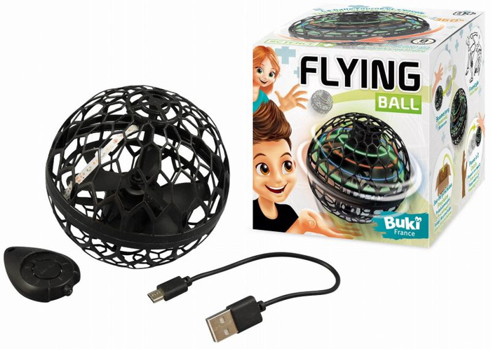 Latająca piłka do zabawy dla dzieci LED USB Buki SP006