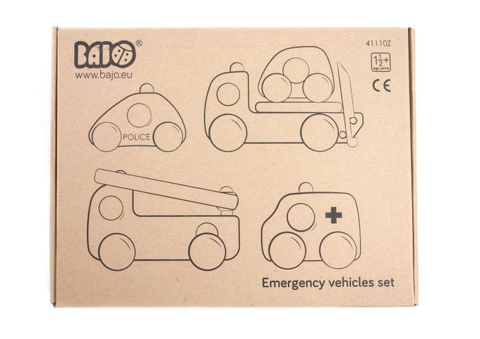 Samochodziki dla dzieci Ratunkowy Kwintet 41110Z-Bajo, zabawki dla chłopców