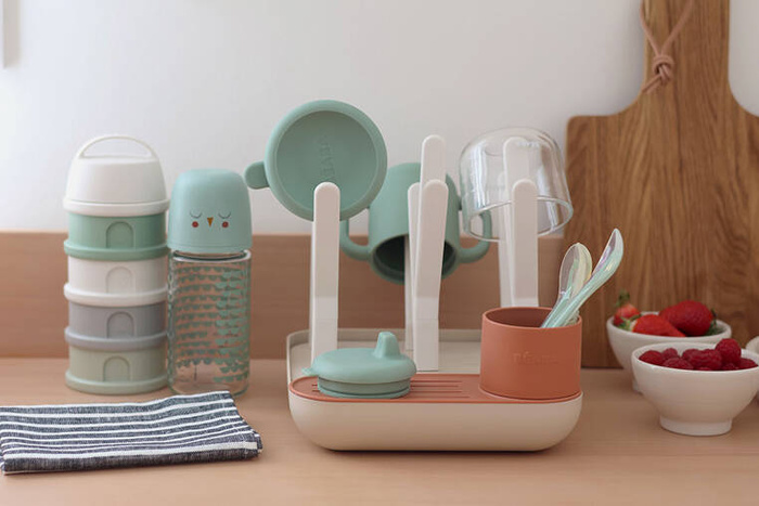 Modułowa suszarka do naczyń butelek i akcesoriów do karmienia Terracotta Clay Beaba 911732