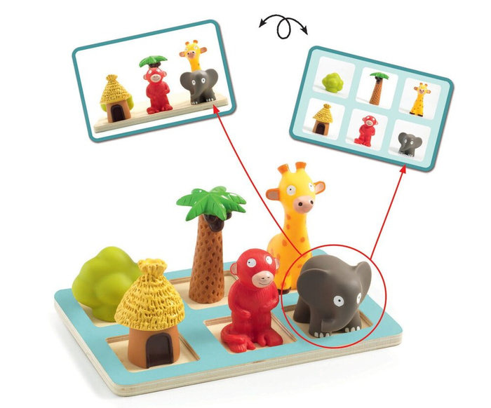 Gra edukacyjna Eduludo Spacio Djeco DJ08310