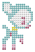 Zestaw kreatywny Cudowne kryształki Naklejki 7+, Janod J07884