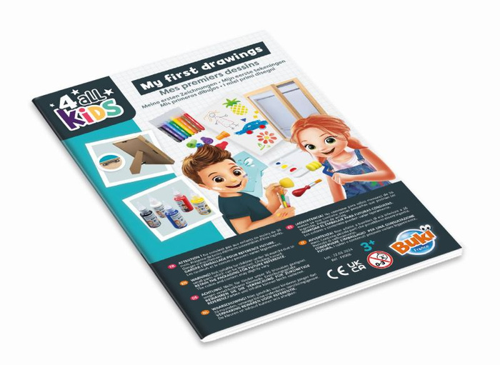 Zestaw artystyczny Moje pierwsze rysunki Buki FK006 ramka na obrazki zdjęcia