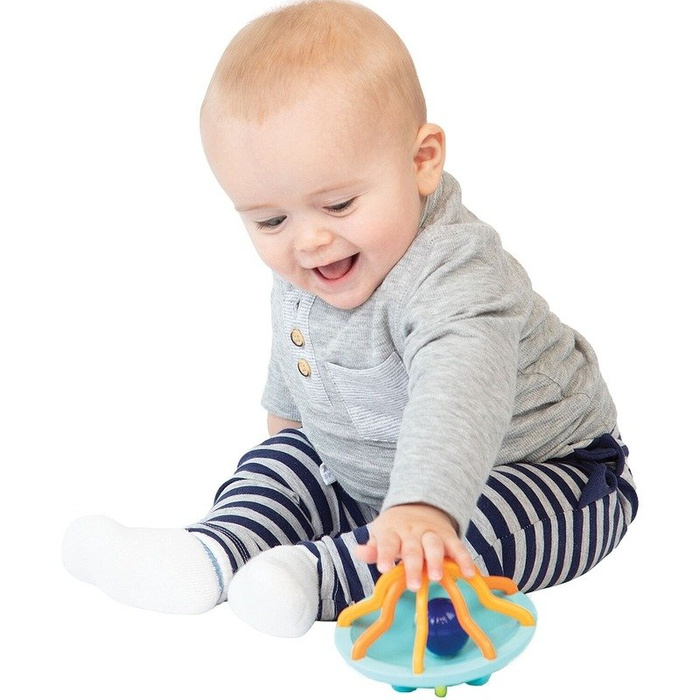 Grzechotka dla dzieci UFO 216750-Manhattan Toy, zabawki dla niemowląt