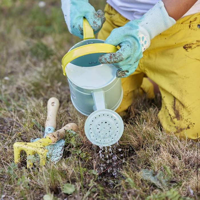 Mały ogrodnik Zestaw narzędzi ogrodowych łopatka i grabki J03182-Janod, zabawy w ogrodzie