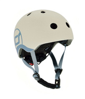 SCOOTANDRIDE Kask XXS-S dla dzieci 1-5 lat Ash lampka LED 96360