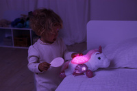 Pluszowy projektor dla dzieci Lampka nocna Jednorożec Twilight Buddies Cloud b® CLTT-7473-WUN