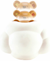 Kąpielowa zabawka do wanny Fontanna z misiem, E0202-Hape, zabawki do kąpieli