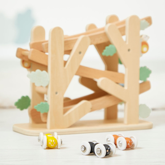 Drewniany kulodrom Rampa wyścigowa dla mrówek Sweet Cocoon Janod J04038
