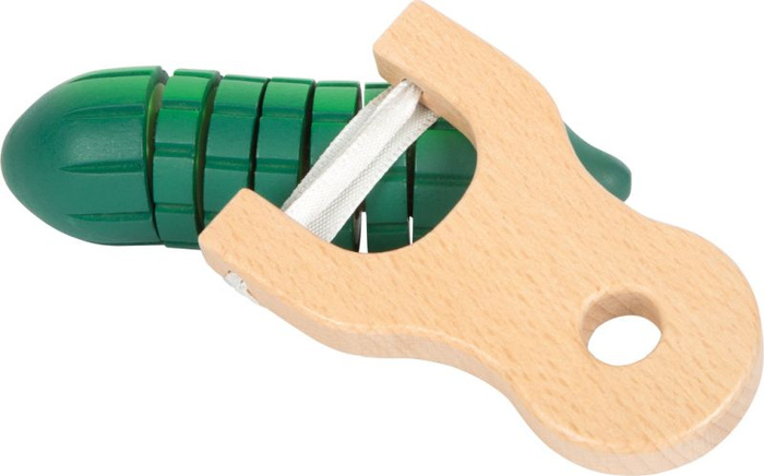 Zestaw drewniany do krojenia sałatki Fresh z miską i warzywami Small Foot 12612