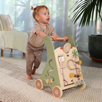 Drewniany Chodzik edukacyjny Tiny Love TL15051006768 Pchacz z interaktywnymi funkcjami 2w1 Boho Chic