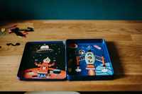 Kreatywna układanka magnetyczna Rakiety kosmiczne MP63823-Mudpuppy, zestawy kreatywne 