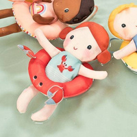 Laleczka do kąpieli z kółkiem w komplecie zabawki do wody Axelle 83425 Lilliputiens