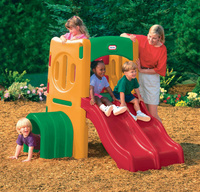 Wytrzymały Małpi Gaj Little Tikes 4261 z podwójną zjeżdżalnią i tunelem do aktywnej zabawy dla dzieci