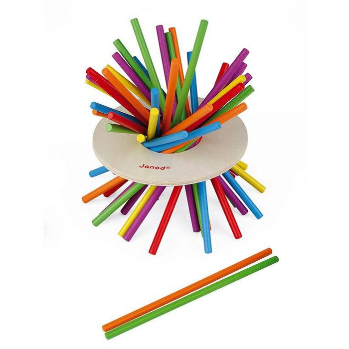 Gra zręcznościowa Zwariowane patyczki J02695-Janod, gry dla dzieci
