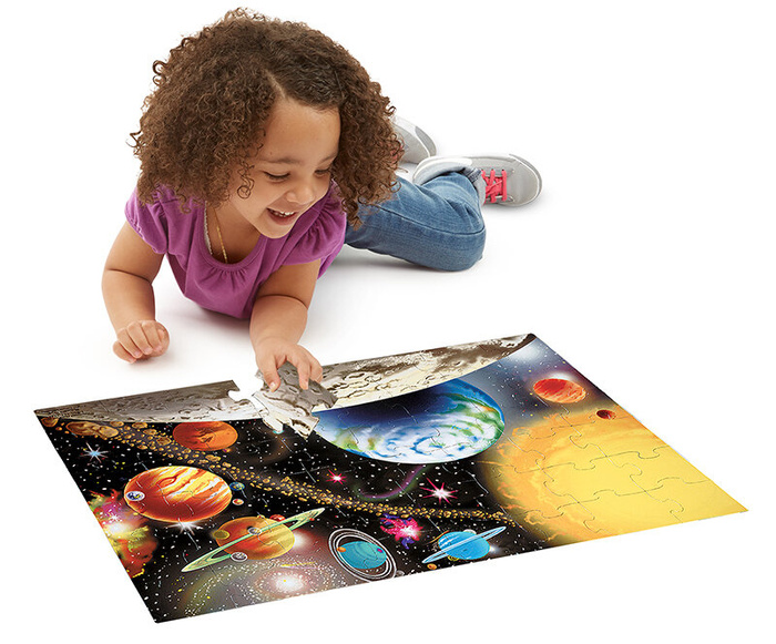 Puzzle podłogowe XL Układ Słoneczny 48 el. Melissa and Doug 10413