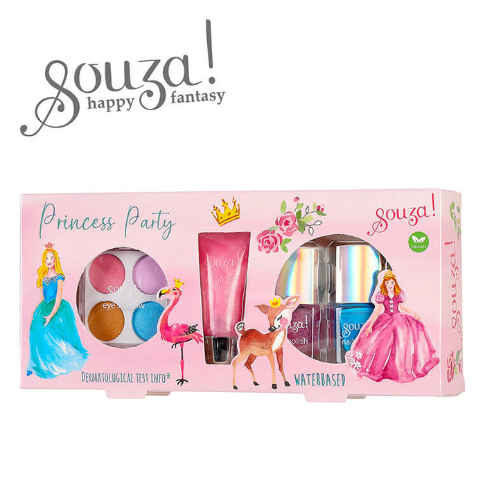 Kosmetyki do makijażu dla dzieci zestaw 5 el. Impreza Księżniczek Souza! 107136