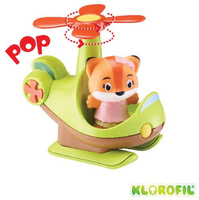Helikopter kwiatek Klorofil 700206F figurka zwierzątka