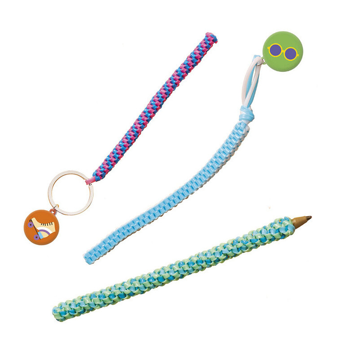 Zestaw kreatywny Ozdoby z żyłek filofun Scoubidou Janod J09160