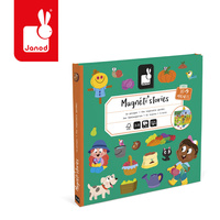 Magnetyczna rozkładana układanka W ogródku Magneti'stories Janod J05449