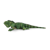 Pluszowa iguana zielona 70 cm Rappa 198128