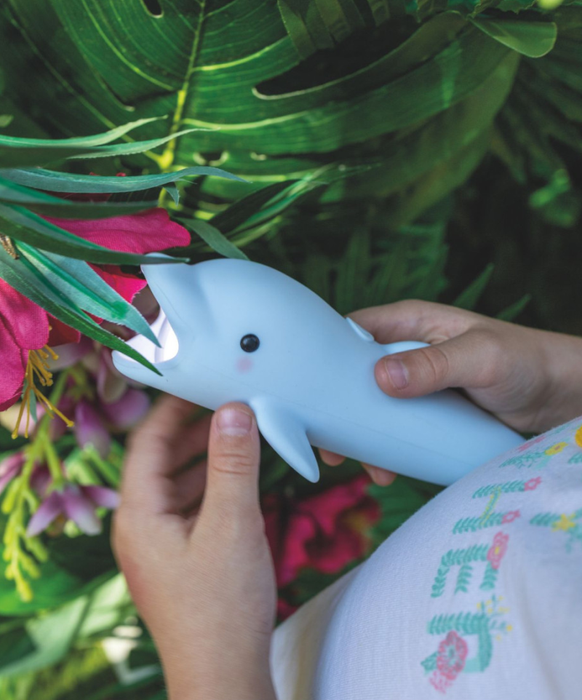 Latarka dla dzieci Delfin Bubbly Rabbit & Friends 520089