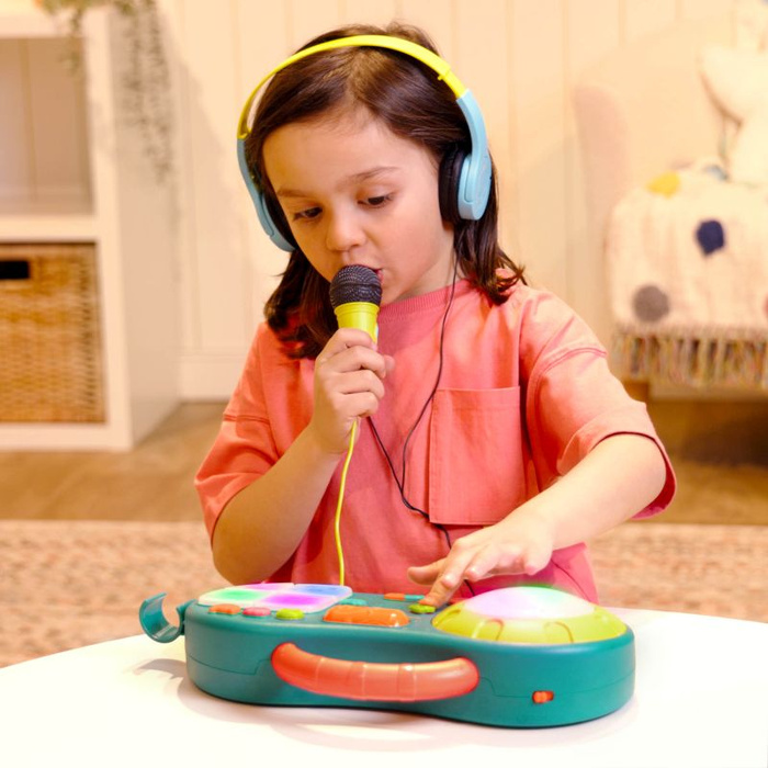 Konsola DJ-a do miksowania muzyki dla dzieci B. MiniMixer B.Toys BX2325Z