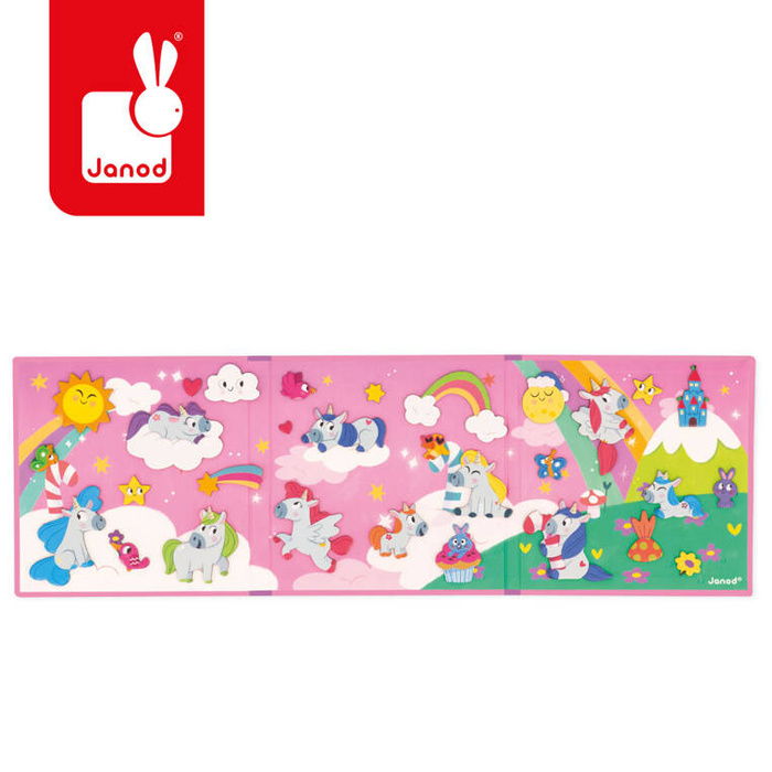 Magnetyczna układanka Jednorożce Magneti'stories J05452 Janod