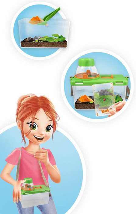 Terrarium małego odkrywcy Buki BL034 zabawy w domu i w plenerze