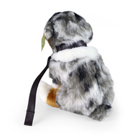 Pluszowy Owczarek Australijski ze smyczą 27 cm Rappa 221123 realistyczna i ekologiczna Maskotka dla dzieci