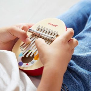 Kalimba perkusyjny instrument muzyczny dla dzieci Confetti Janod J07642