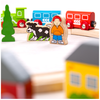 Moja pierwsza kolejka drewniana, BJT010-Bigjigs Rail