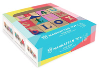 Klocki drewniane Multi set 216260-Manhattan Toy, zabawki edukacyjne dla dzieci