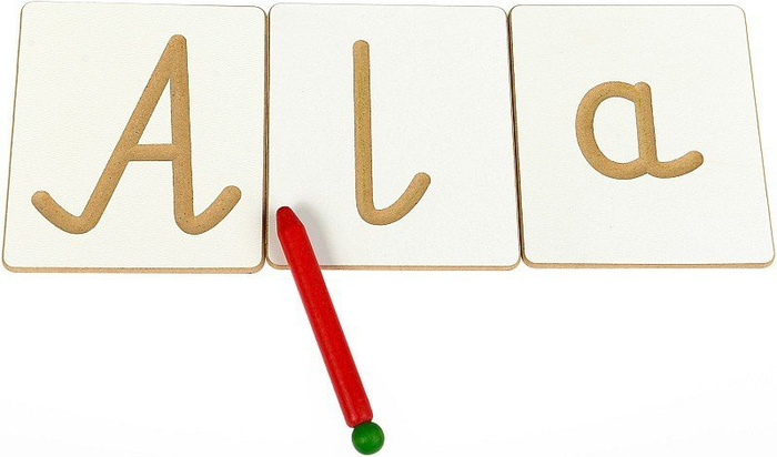 Kolorowy, drewniany ołówek do ćwiczenia pisania, 110043-Pilch