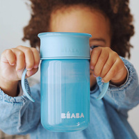 Kubek do nauki picia 340ml niebieski Beaba 913572      