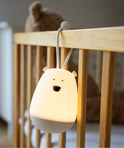 OUTLET Lampka nocna do zawieszania z pilotem Miś Rabbit & Friends 520067EZC Lampki nocne dla dzieci