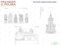 Przygoda z Polską - książka, kreatywna zabawa dla dzieci, ZT8146-Zuzu Toys