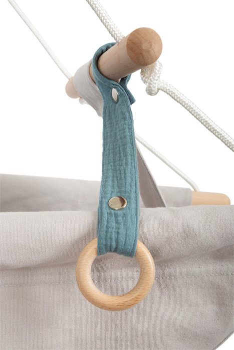 Huśtawka dla dziecka z miękkim siedziskiem i poduszkami Seaside 12327 Small Foot