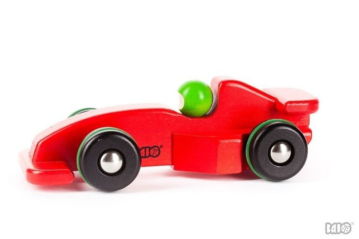 Formuła 1 - drewniany samochód, 41230-Bajo - samochody zabawki