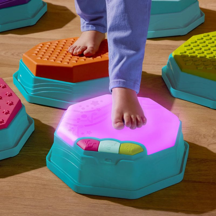 Muzyczna ścieżka sensoryczna dla dzieci 14 modułów Balance & Groove B.Toys BX2473Z