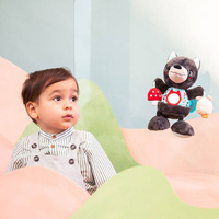 Wielofunkcyjna przytulanka na przyssawce Wilk Louis 6 m+ Lillputiens 83525