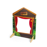 Drewniany teatrzyk scenka do odgrywania ról Erzi 51218