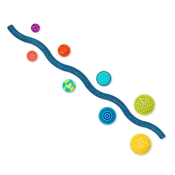 Kombinacyjna ścieżka sensoryczna dla dzieci z planetami 16 modułów Planet Hopper B.Toys BX2494Z