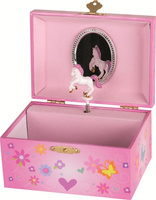 Szkatułka z pozytywką Jednorożec i jego magia 15543-Goki, pojemnik na biżuterie