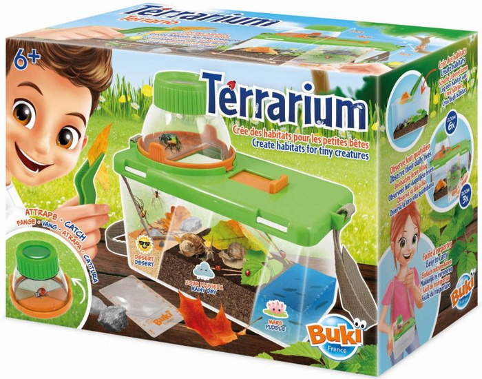 Terrarium małego odkrywcy Buki BL034 zabawy w domu i w plenerze