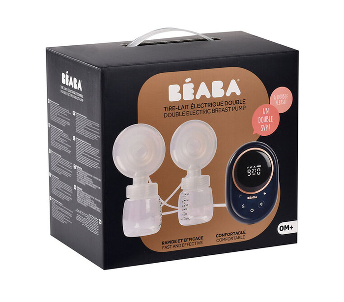 Laktator elektryczny podwójny 2x180 ml Night Blue Beaba 911736