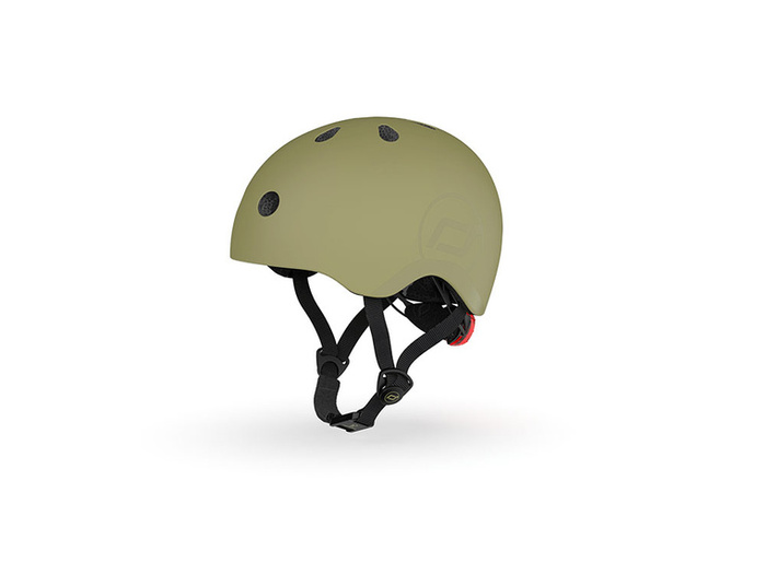 Kask S-M dla dzieci 3+ Olive Scootandride S00008