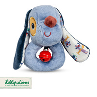 Grzechotka z dzwoneczkiem Piesek Jules Lilliputiens 83611