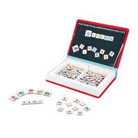 Magnetyczna układanka Polski Alfabet Magnetibook J02593-Janod, układanki dla dzieci