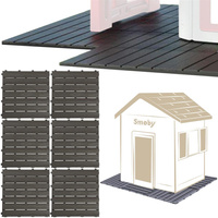 Podłoga do domku ogrodowego Smoby 810907 stabilne Panele 6 płytek 45x45 cm